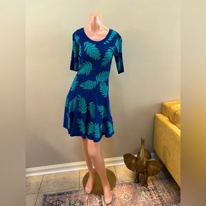 PLENTY by Tracy Reese Bright Blue Sweater Dress! Size SP